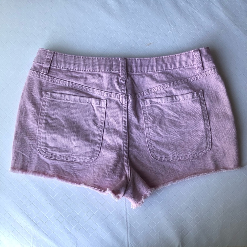 Pastel Purple Lauren Conrad Jean Shorts - Picture 5 of 5